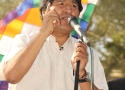 Evo Morales, Presiden Bolivia khusus hadir untuk membuka WSF2011 kali ini